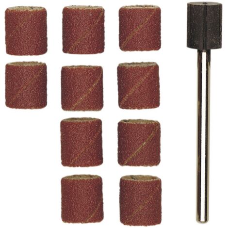 10 cappucci smerigliatori Proxxon 28980 corindone smerigliare levigare