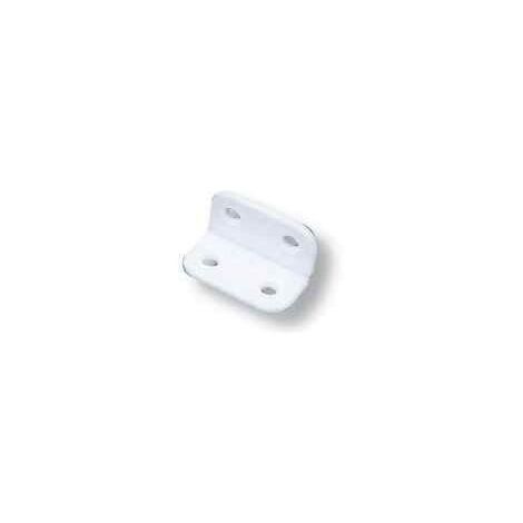10 Charnières plates blanches pour caravane et camping-car