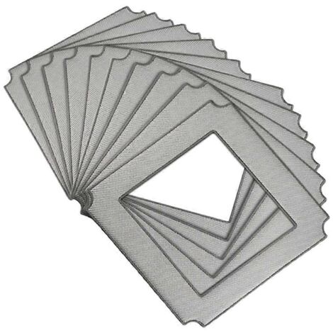 10 chiffons de nettoyage en microfibre pour les robots laveurs de vitres Winbot W836, W850, W860, W880 et W920