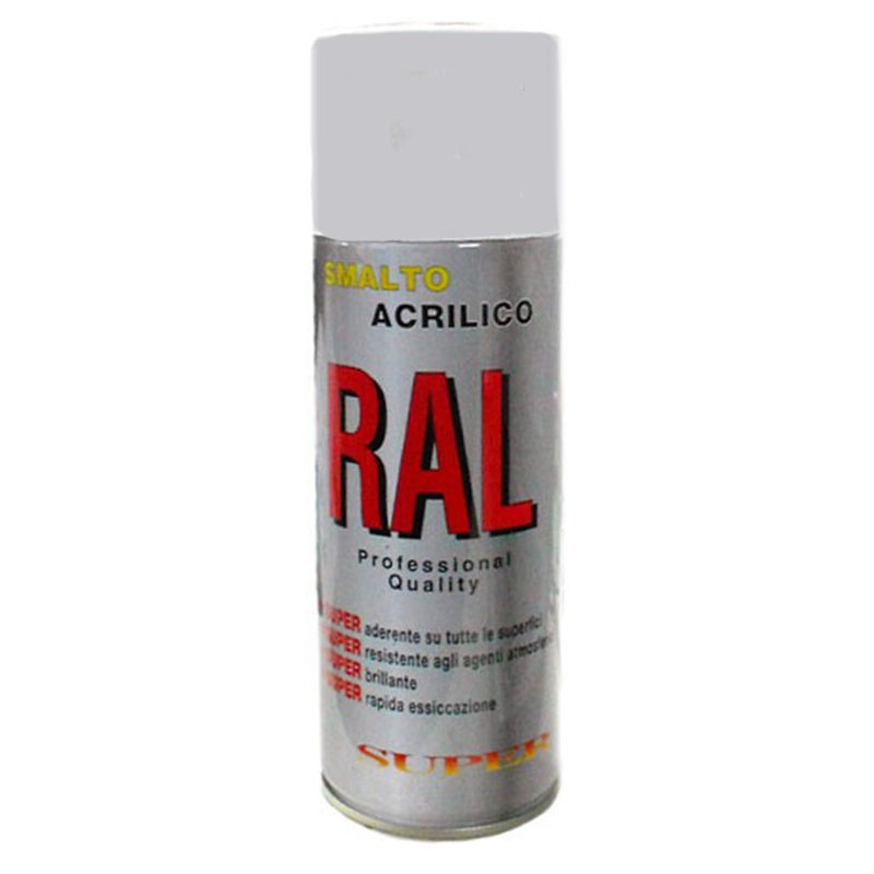 Image of 10 Cilvani bombolette di vernice spray smalto acrilico argento argentato 01