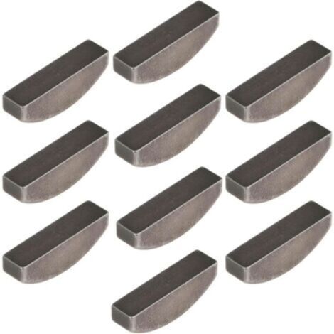 10 Clavettes de Volant Moteur pour Tondeuse à Gazon 14 340 01-S 1434001-S Compatible avec KOHLER XT675 XT775 4x5,5x17 Mm