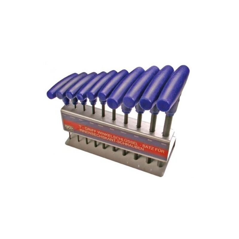 Bgs Technic - 7099 10 cle en t six pans 3/32 a 3/8 us americain