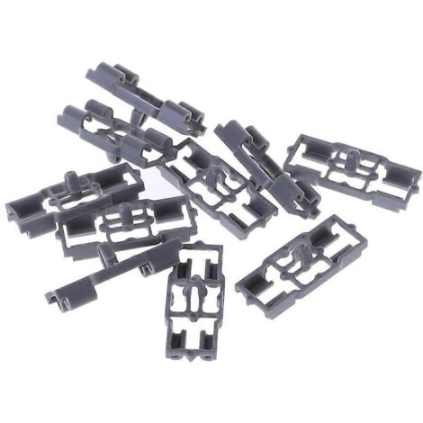 10 clips de fixation pour joint d'étanchéité inférieur de porte avant et arrière pour X5 E