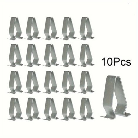 10 clips de garniture de porte de voiture en métal robuste, adaptés aux fixations automobiles de 22 mm pour Golf 6, compatibles avec AUDI A4/A6
