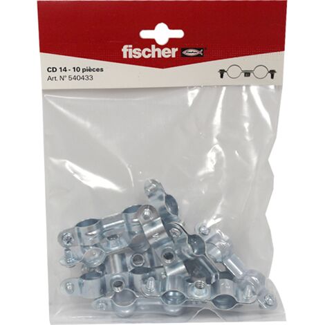 10 colliers double 7x150 Ø14 - Fischer