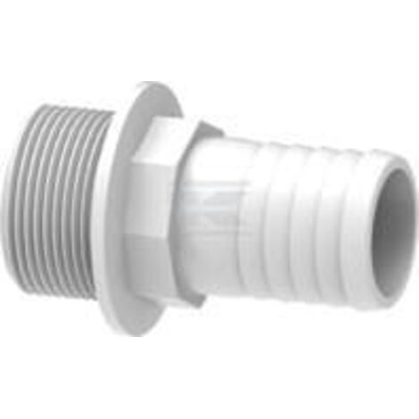 10 connecteur de tuyau droit en nylon filetage mA le 25mm pompe de support en caoutchouc