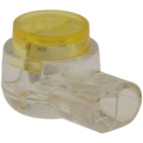 10 connecteurs 3E fils rigides 0,4 à 0,9 mm² + souples 0,4 à 0,65 mm² - jaune - Blm
