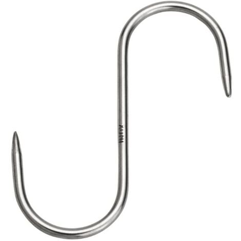 10 crochets inox pour fumoir UKAL