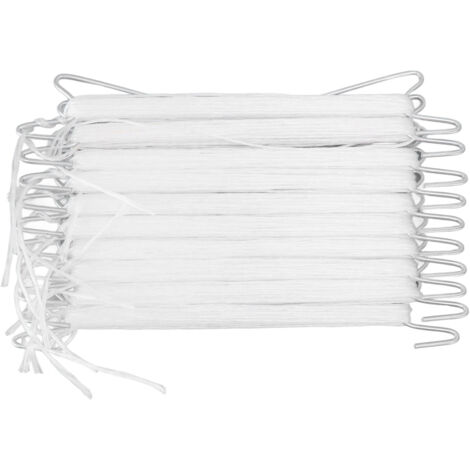 10 Crochets J pour Plantes Grimpeuses, Support Tomates et Jardinage - Lot de 10