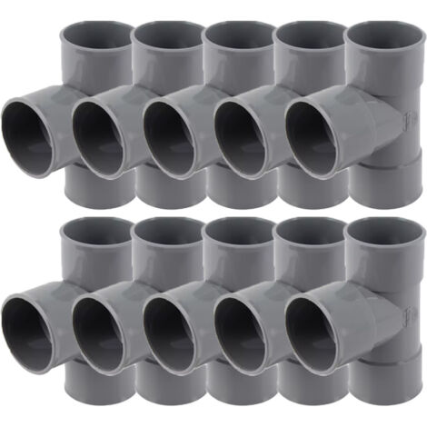 10 culottes 87°30 PVC d'évacuation Ø50 - Femelle Femelle 87°30 - Nicoll