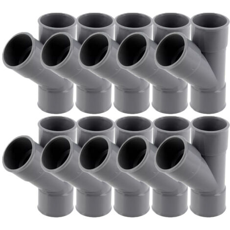 10 culottes PVC évacuation Ø32 Femelle Femelle 45° - Nicoll