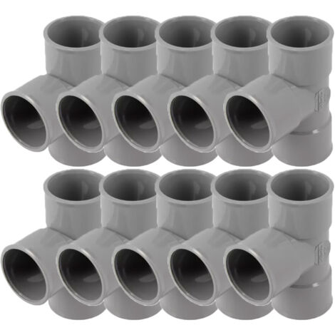 10 culottes pvc évacuation Ø32 Femelle Femelle 87°30 - Nicoll