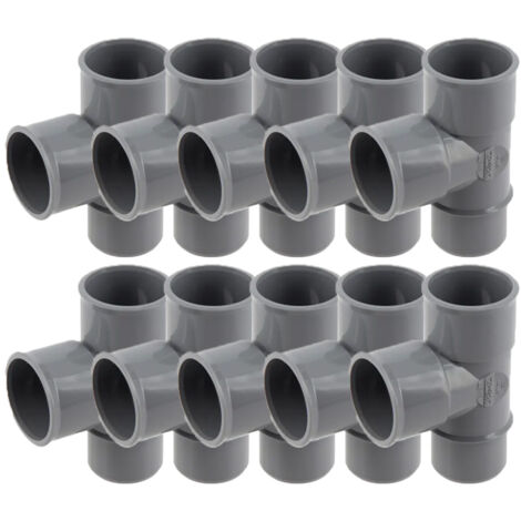 10 culottes pvc évacuation Ø32 Mâle Femelle 87°30 - Nicoll