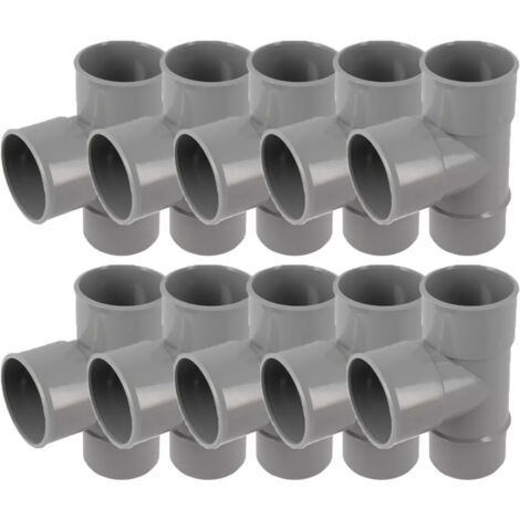 10 culottes pvc évacuation Ø50 Mâle Femelle 87°30 - Nicoll
