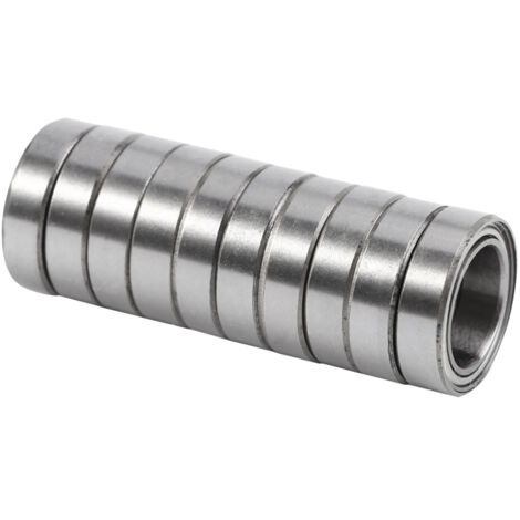 10 cuscinetti a sfere 6700ZZ a doppia schermatura, sezione sottile, parete sottile, 10 x 15 x 4 mm