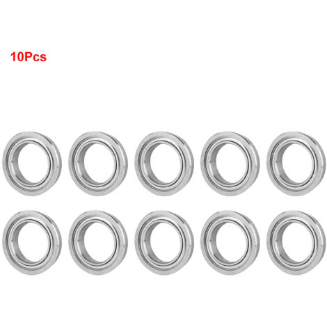 10 cuscinetti a sfere a gola profonda ad alta velocità F6701ZZ, doppia tenuta, 12 x 18 x 4 mm