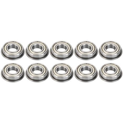 10 cuscinetti a sfere a gola profonda ad alta velocità F6900ZZ, doppia tenuta, 10 x 22 x 6 mm