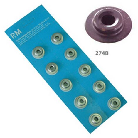 10 Cutting Wheels for Tube Cutter 274B / 312B / 174B