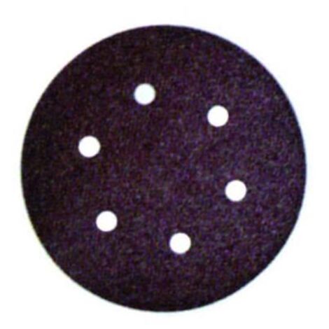 10 DISCHI CARTA ABRASIVA FORATA CON VELCRO PER ROTORBITALI Ø MM.150 - grana 120