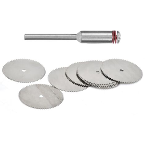 10 Disques de Lame de Scie Circulaire en Acier Inoxydable 22mm pour Meuleuse Électrique