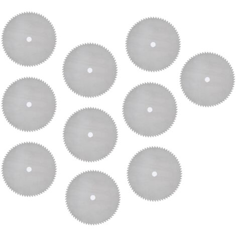 10 Disques de Lame de Scie Circulaire en Acier Inoxydable 22mm pour Meuleuse Électrique