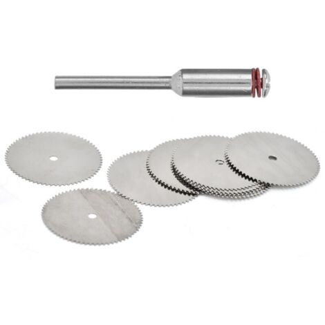 10 Disques de Lame de Scie Circulaire en Acier Inoxydable 22mm pour Meuleuse Électrique