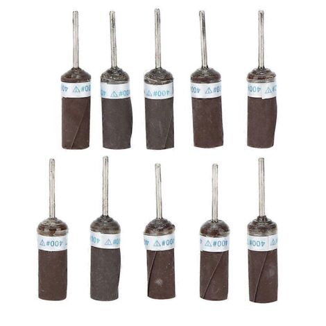10 disques de ponçage grain 400 pour machine à poncer les bijoux (accessoire)