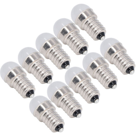 10 E14 1,5W warmweiße 500lm LED-Lampen für Kronleuchter und Wandleuchten, Niederspannung 24V