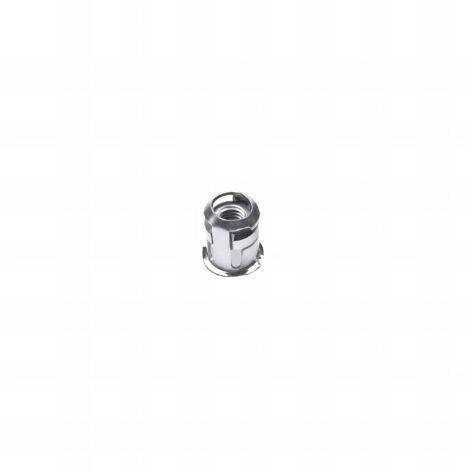 10 écrous cage cylindrique acier zingués M8 mm