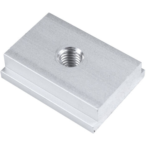10 écrous coulissants M6 rainure T alliage aluminium pour menuiserie fixation