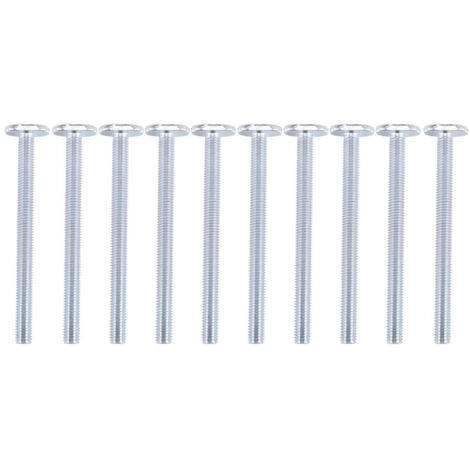 10 écrous coulissants M8x100mm T pour outil bois piste onglet série 30