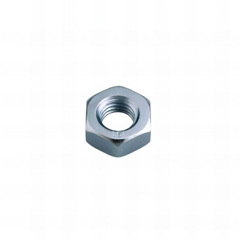 10 écrous HU classe (8) DIN934 acier zingués blanc mm - Diamètre 33 mm mm