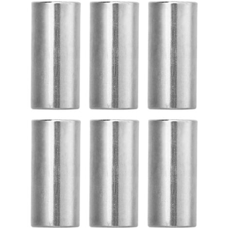 10 Écrous Ronds Filetés M10 x 1.5 - Longueur 30mm - Acier Inoxydable - Pour Assemblages et Réparations