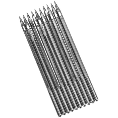 10 Edelstahlnadeln für Schuhreparaturmaschinen (10er-Packung)