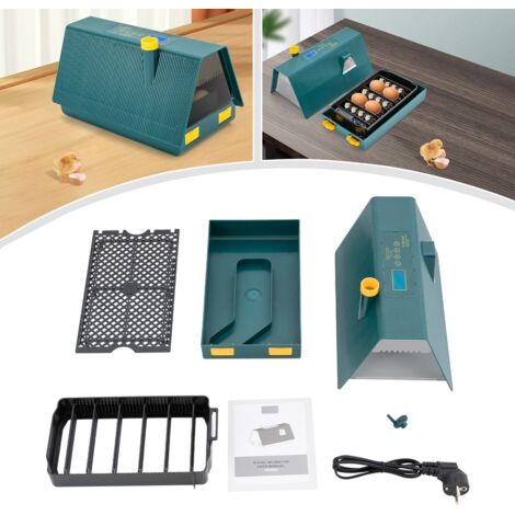 10 Eierbrüter Tisch-Eierbrüter Elektrischer Eierbrüter Automatischer Wende-Eierbrüter Digitaler Eierbrüter