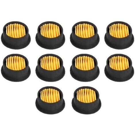 10 éléments filtrants de rechange pour compresseurs d'air, 58 mm x 24 mm, pièces de rechange internes pour compresseurs d'air, éléments filtrants pour compresseurs à piston