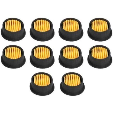 10 éléments filtrants de rechange pour compresseurs d'air, 58 mm x 24 mm, pièces de rechange internes pour compresseurs d'air, éléments filtrants pour compresseurs à piston