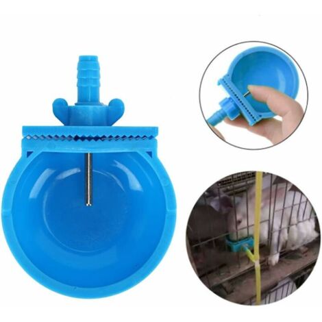 Distributeur d'eau automatique de buveur de mamelons de volaille de 10