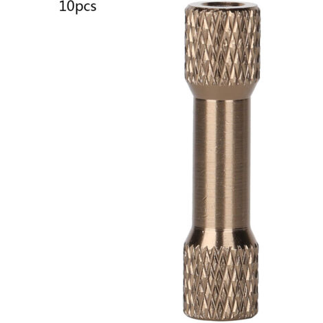 10 Entretoises M3x25mm Filetées Femelle en Aluminium Anodisé Gris Titane pour Drone FPV et Modélisme