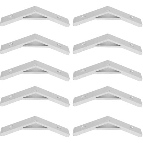 10 équerres de fixation à 135 degrés en alliage d'aluminium, connecteurs de fixation, 2020