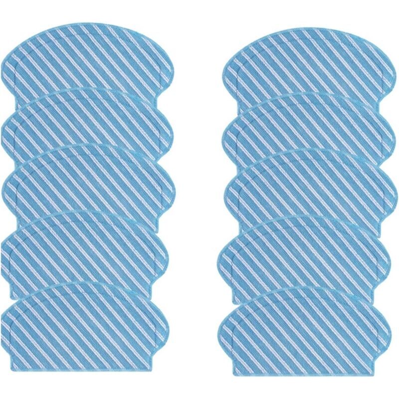 Image of XVX - 10 Ersatz-Wischpads kompatibel mit ecovacs deebot T8