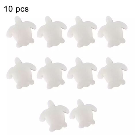 10 esponjas reutilizables para spa, esponjas blancas absorbentes de aceite duraderas para eliminar residuos, accesorios de limpieza para spa, esponjas absorbentes de grasa para jacuzzis, limpiadores d