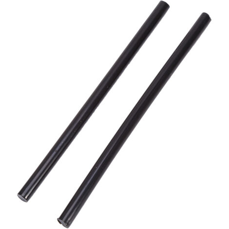 10 farbige Heißklebesticks, 7 x 150 mm, für 20-W-Klebepistolen mit geringer Leistung, 10er-Packung