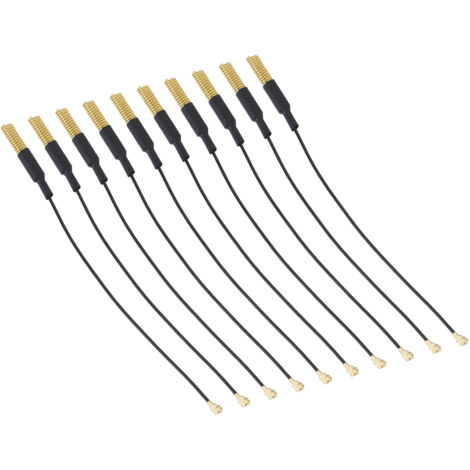 10 Federantennen 433–470 MHz IPEX-Schnittstelle Reines Kupfer RG1.13 für LoRa-Modul