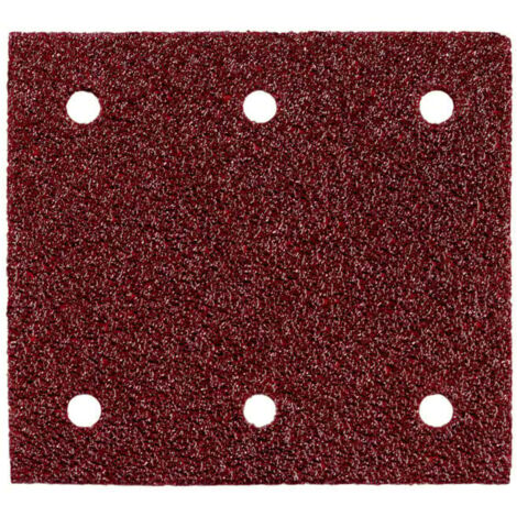 10 feuilles abrasives auto-agrippantes 115 x 103 mm, P 240, série « professional », pour bois et métal, pour ponceuse vibrante metabo 10 pièces