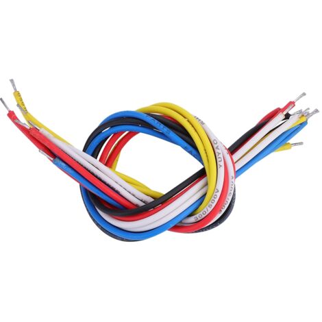 10 Fils de Connexion Interne pour Guitare Électrique et Basse - Lot de 10 Pièces (19cm)