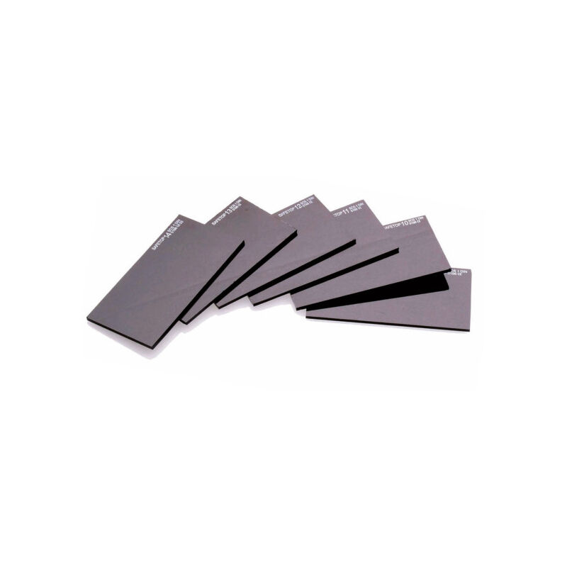 

Filtros para pantalla de soldadura de cristal mineral 108 x 51 mm - Tono 14 - Safetop