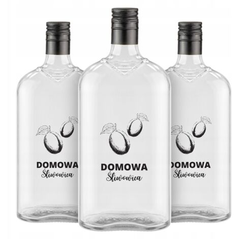 10 Flaschen CLASSIC 500ml mit HOMEMADE SLIVOVICA-Aufdruck