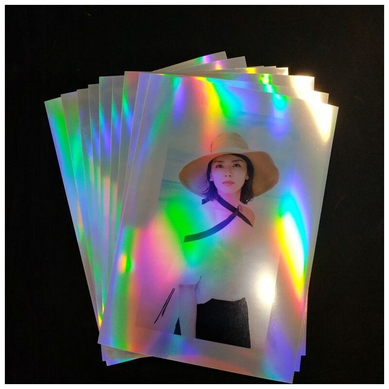 Image of 10 fogli A4 adesivi ologrammati per stampante laser o inchiostro ( da usare anche come sigillo garanzia)