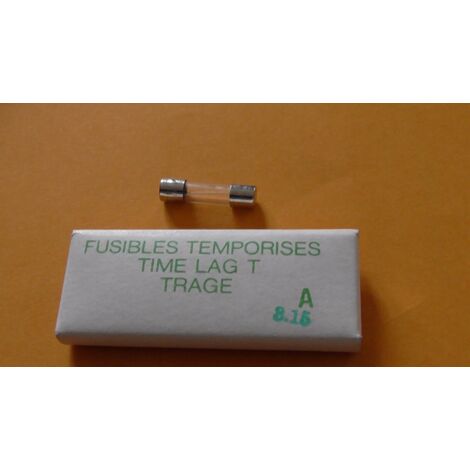 10 FUSIBLES 5x20 8,15A 250V Temporis‚àö© FSP FUSIBLE
